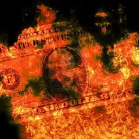 burning-dollar