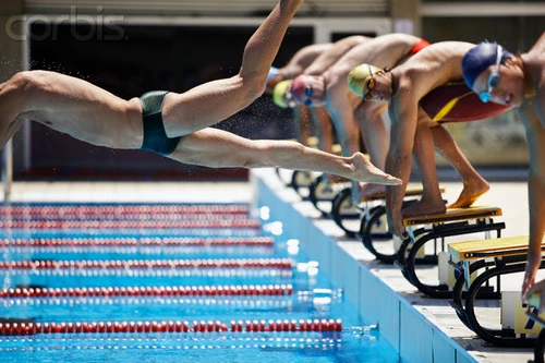 False Start in Swimming Competition