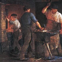 Smedje i HornbÊk, 1875