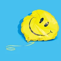 Deflated smiley face balloon. (Photograph by Daniel Ehrenworth)