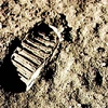 Apollo 11 Mission Leaves First Footprint on Moon