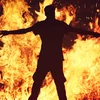 man on fire