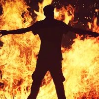 man on fire