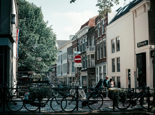 Lovely canals of Gouda.