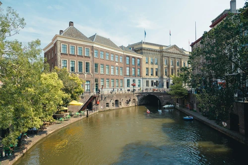 Stadhuis Utrecht en Stadhuisbrug