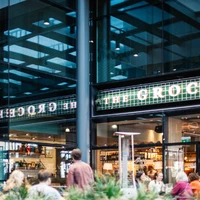 Outside Old Spitalfields Market