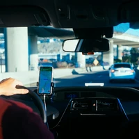 I flew into SFO early on a Thursday morning for Figma's first conference — Config 2020. My Lyft driver was from Brazil and he lived in Huntington Beach but commuted up to the Bay Area to drive for 4 or 5 days at a time.