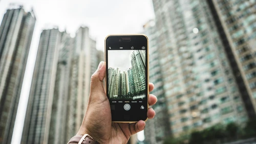 Photographing skyscrapers