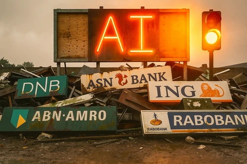 20251125 1254 Oranje Stoplicht en Bord remix 01kaxdp9v2ead9ndpv9r8a3r3e