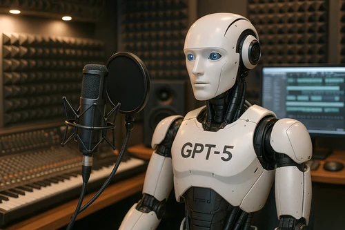 20251128 1113 Robot in Opnamestudio simple compose 01kb4z3kbze1r921k0apxwqafp
