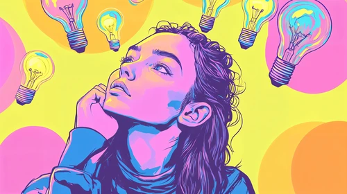 Intuition illustration article banniere