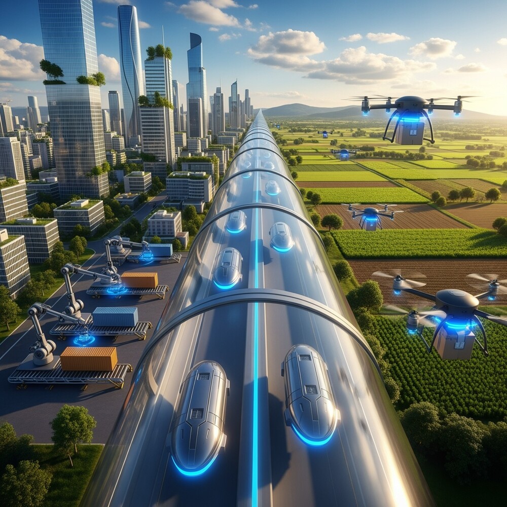 EU ziet potentie in hyperloop als duurzaam alternatief voor vracht en ...