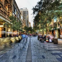 Pitt Street Mall Sydney Australia