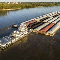 aerial photo of white vessel ship
