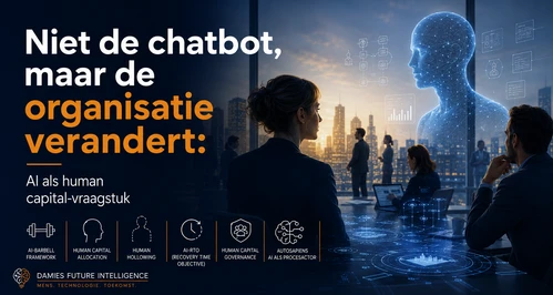 Niet de Chatbot, maar de organisatie verandert: