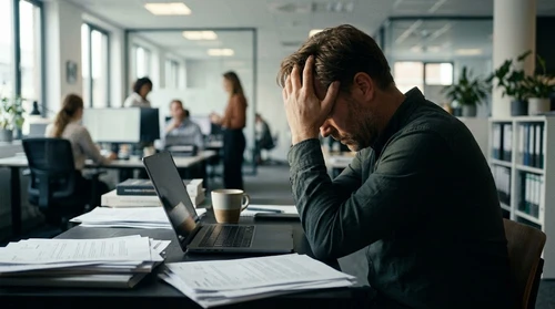 kantoor stress