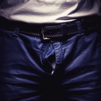 Details,Of,A,Man's,Pants,,Open,Zipper.